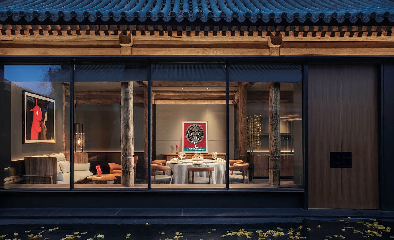 由古建筑改造而成的中式餐厅
