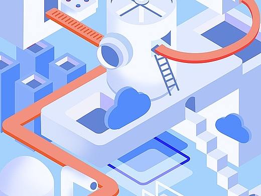 转行设计师的第一份作品集！#互联网#插画