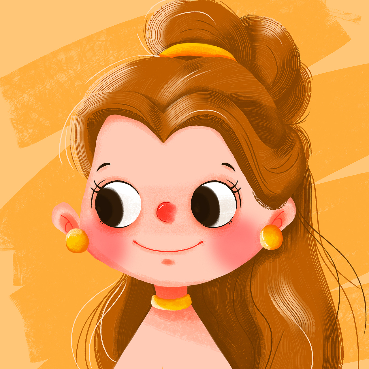 迪士尼公主头像