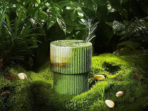 森系饮品创意拍摄