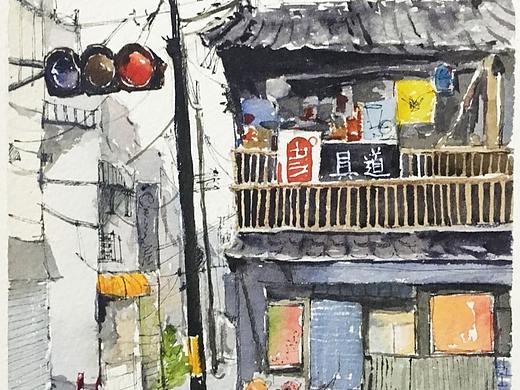 平面手绘插画