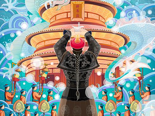 参加《遇见天坛》比赛
