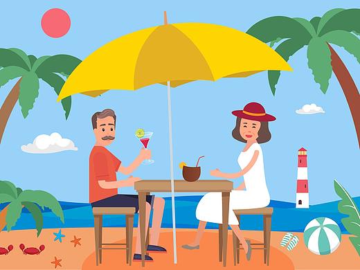 財(cái)富生活原畫（個(gè)人主頁(yè)-ZMzY5NDg4NzI=） - 商業(yè)插畫 - 站酷設(shè)計(jì)師游弋的蝦原創(chuàng)素材 - 站酷ZCOOL