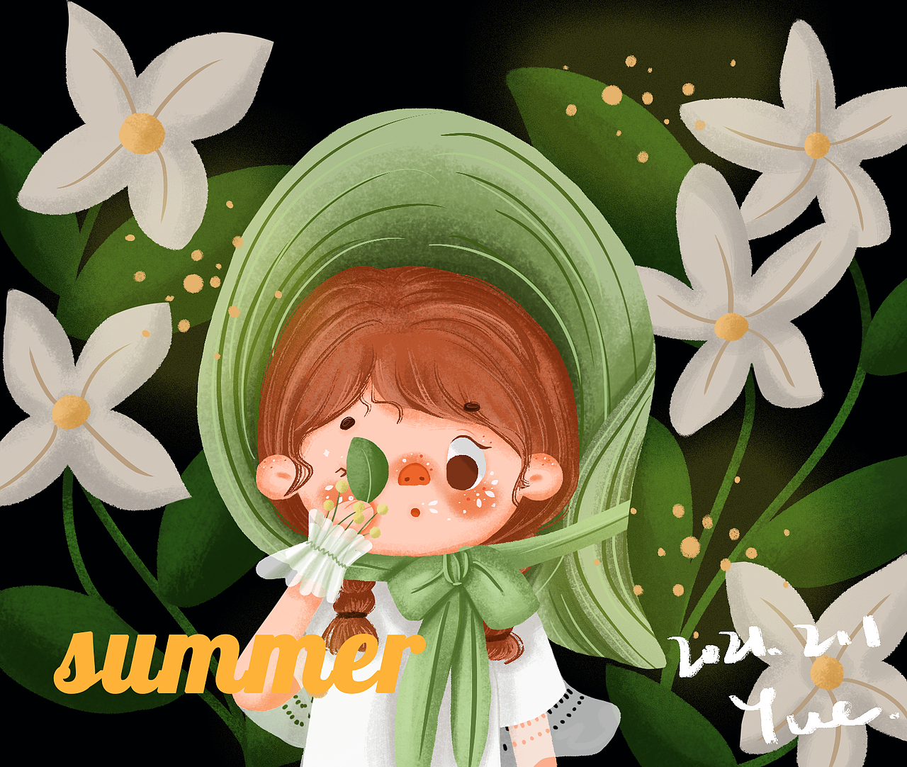 有萤火虫的夏夜