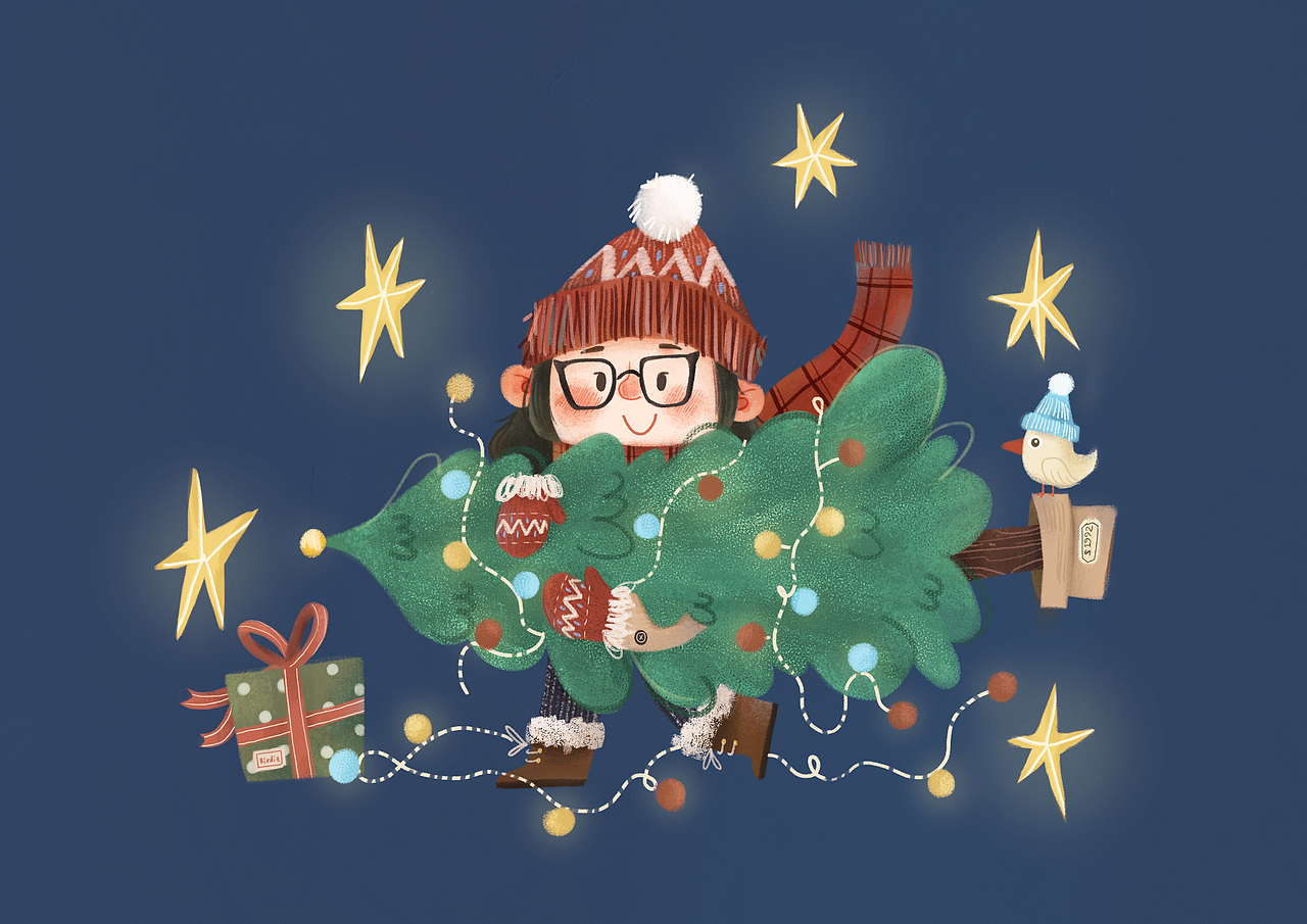 2021年插画练习总结（图ZMjkzNzc2OTk2） - 儿童插画 - 站酷设计师張悠悠原创素材 - 站酷ZCOOL