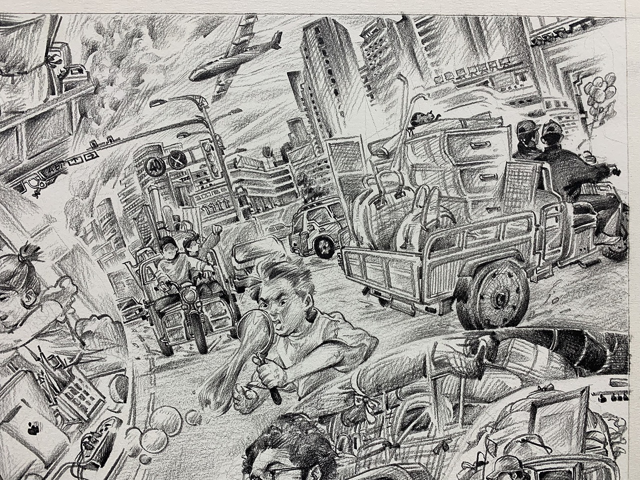 原创作品《搬家》