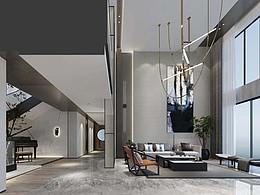 大思設計丨虛致吉祥-極簡新中別墅 