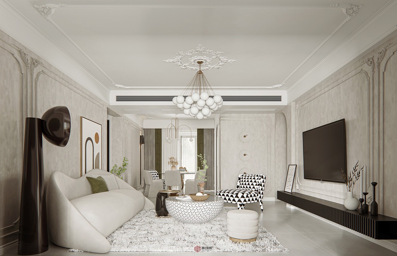 Modern style | 功能美学唤醒理想生活·现代客餐厅