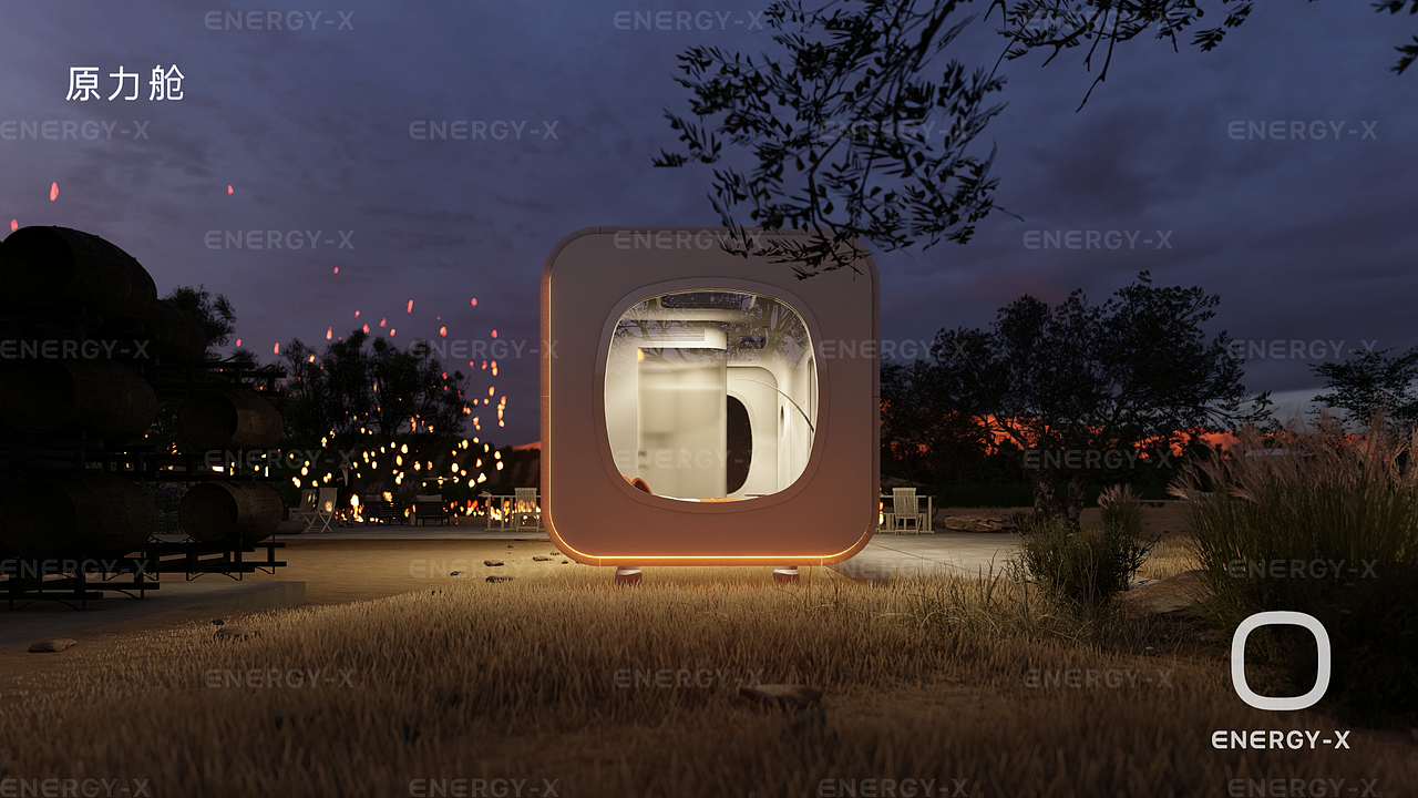 原力舱，智能野奢可移动太空舱房屋（图ZMjg4MjAyMTY4） - 建筑设计 - 站酷设计师原力舱原创素材 - 站酷ZCOOL