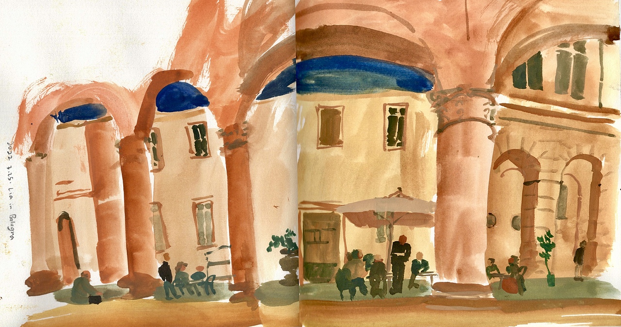 意大利博洛尼亚速写