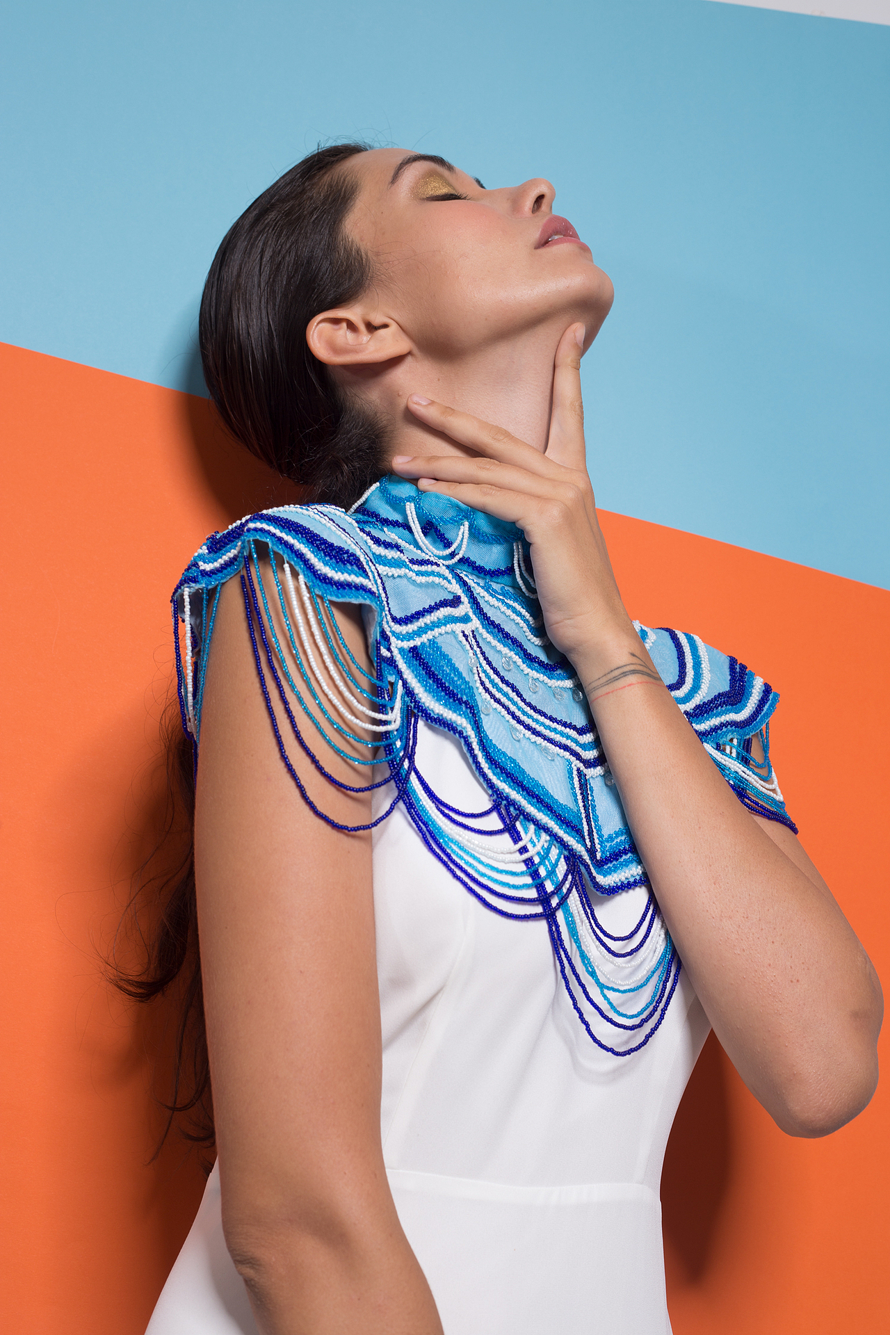 【大圣视觉】中性灰修时尚橙蓝大片全程录制