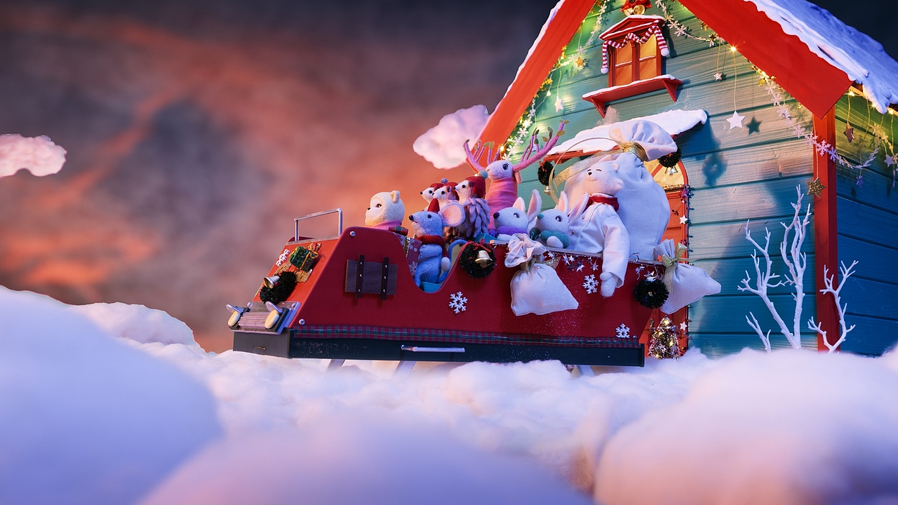 兴业太古汇《做你的圣诞老人》定格动画