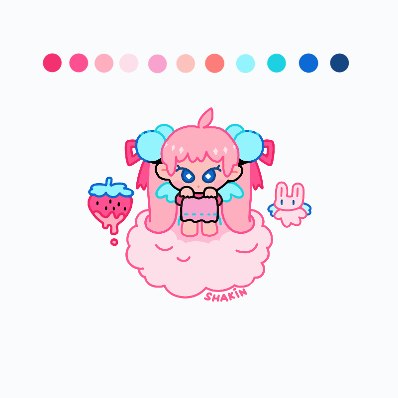 星星雨（图ZMzMyNjEzNDg0） - 单幅漫画 - 站酷设计师shakin原创素材 - 站酷ZCOOL