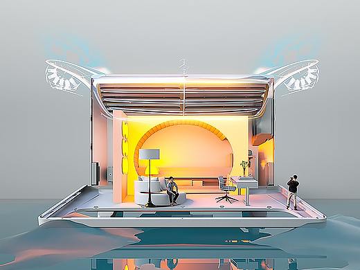 三个品牌电器详情页