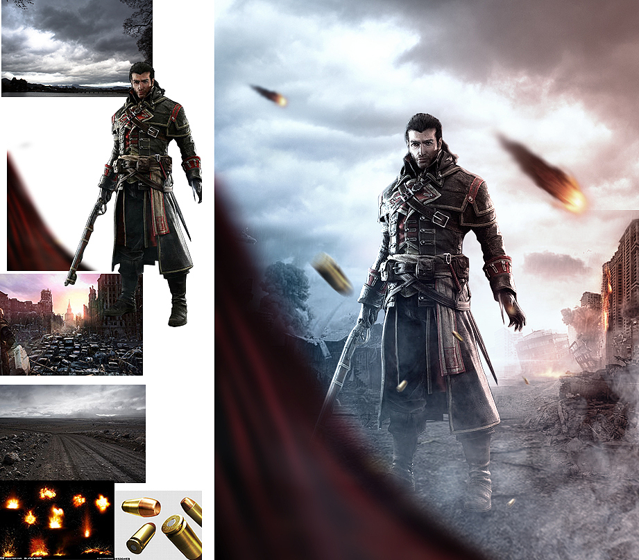 业余合成-练习图（含素材下载）（图ZOTQ5ODI4NDg=） - 修图/后期 - 站酷设计师ADU阿杜原创素材 - 站酷ZCOOL