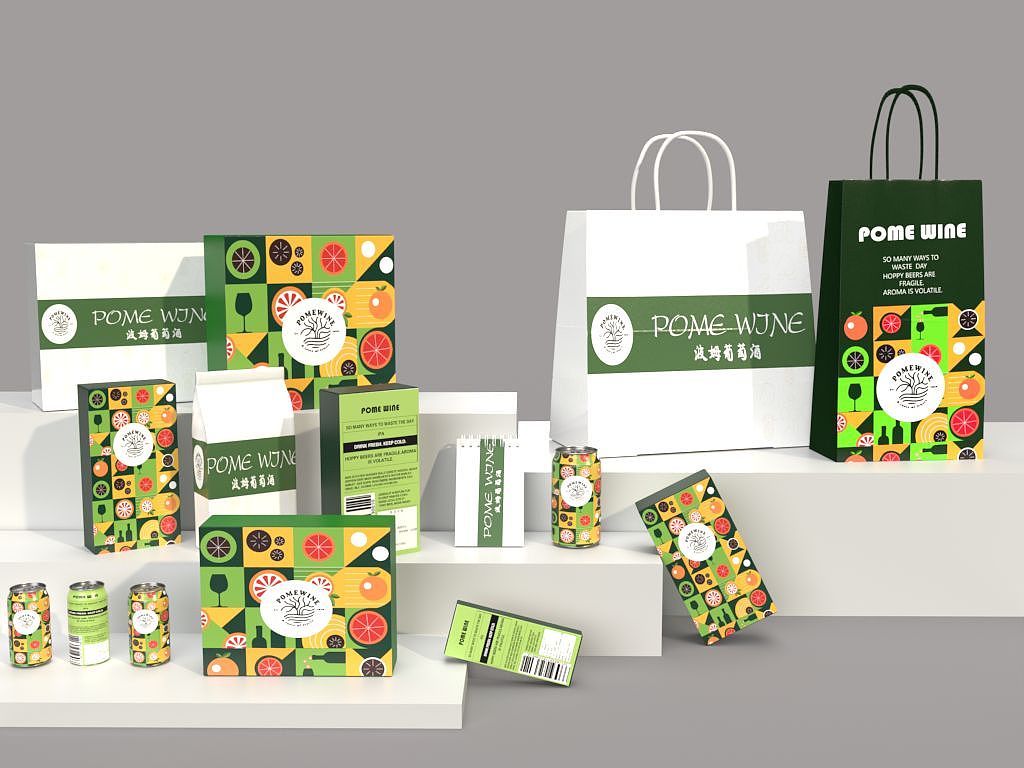 POME WINE（图ZMzE2Nzg2NjQ0） - 包装 - 站酷设计师保持极端感觉原创素材 - 站酷ZCOOL