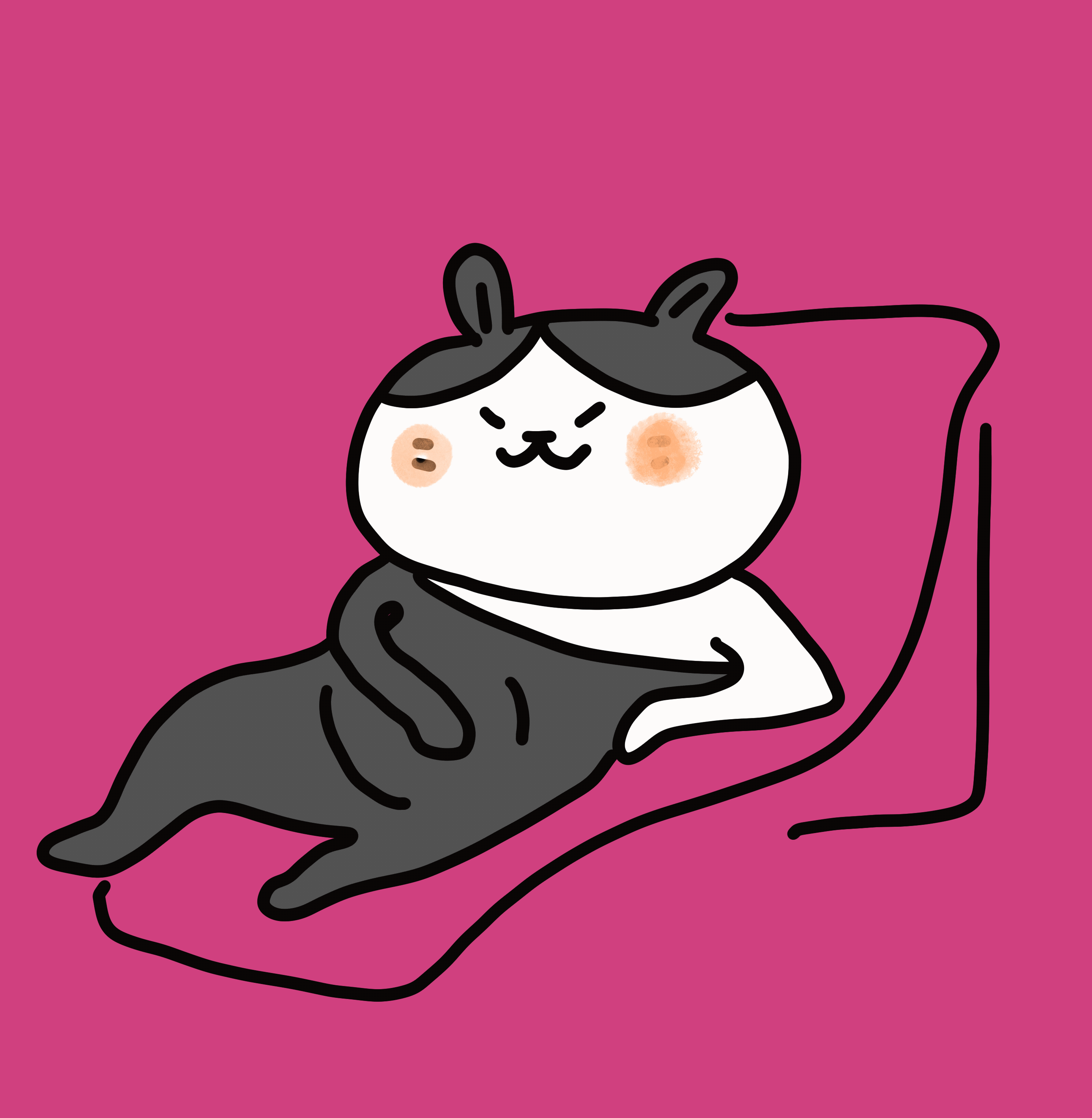 一只动起来的小露肩猫（图ZMzM3NDkyMTEy） - 网络表情 - 站酷设计师陈简大原创素材 - 站酷ZCOOL
