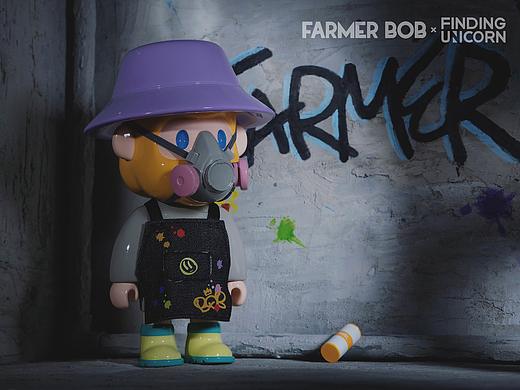 【潮玩摄影】FARMER BOB 涂鸦师