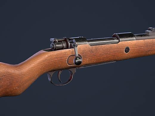Kar-98毛瑟枪（个人主页-ZNTE0OTk4NTY=） - 动画/影视 - 站酷设计师冷笑话的精髓是冷原创素材 - 站酷ZCOOL
