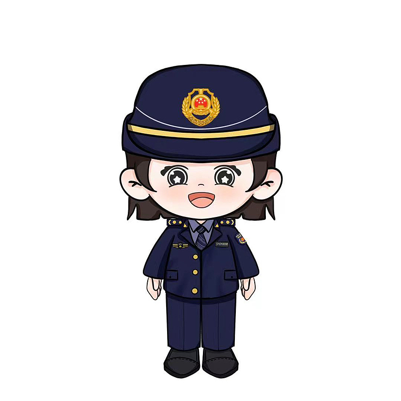 小警察（图ZMzQ4NzQxMjg4） - IP形象 - 站酷设计师牛奶牛奶牛原创素材 - 站酷ZCOOL