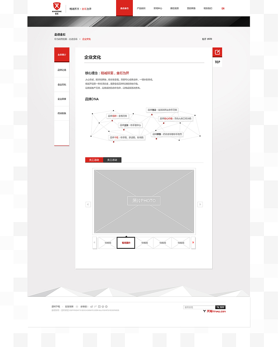 金石刀具官网改版（图ZMTM3MjU0OTY=） - 企业官网 - 站酷设计师Dearest0516原创素材 - 站酷ZCOOL
