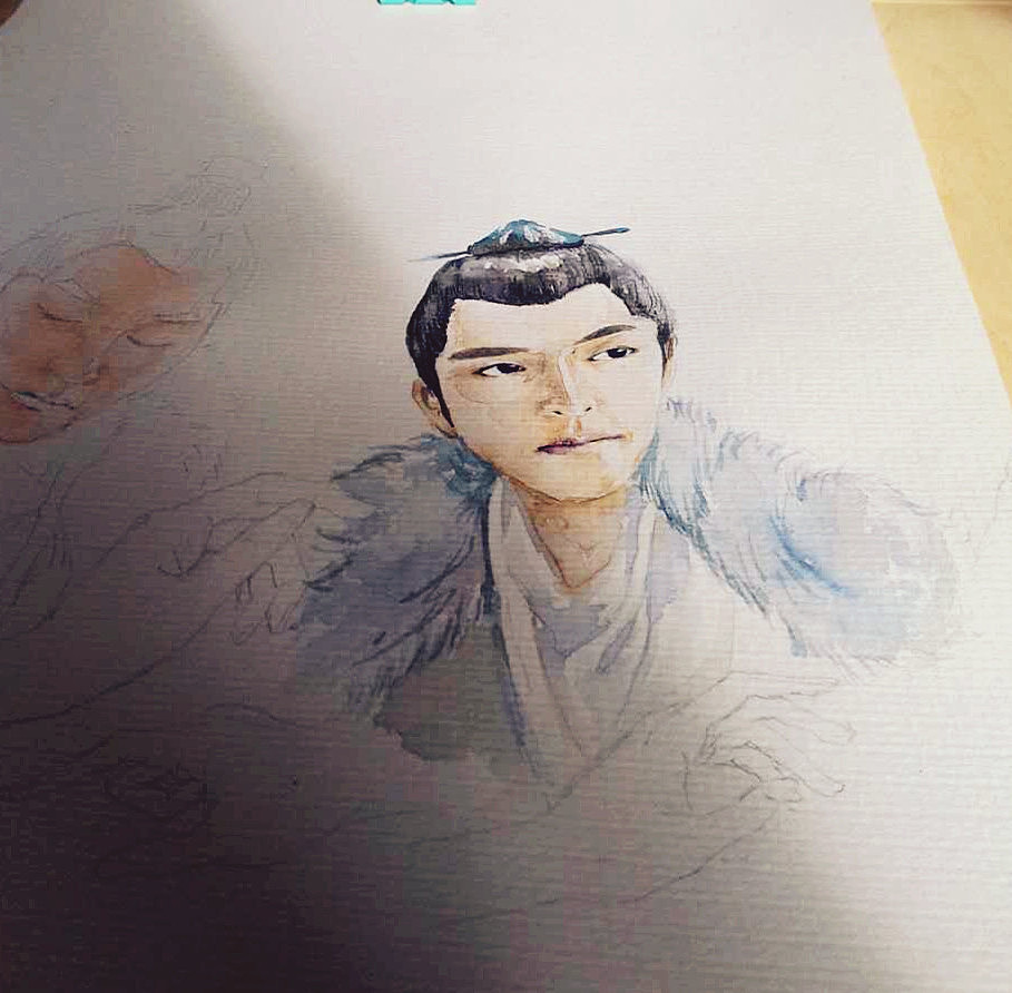 俯首江左有梅郎——《琅琊榜》（图ZMzYxMzExNzY=） - 绘画 - 站酷设计师还是快快快快跑吧原创素材 - 站酷ZCOOL