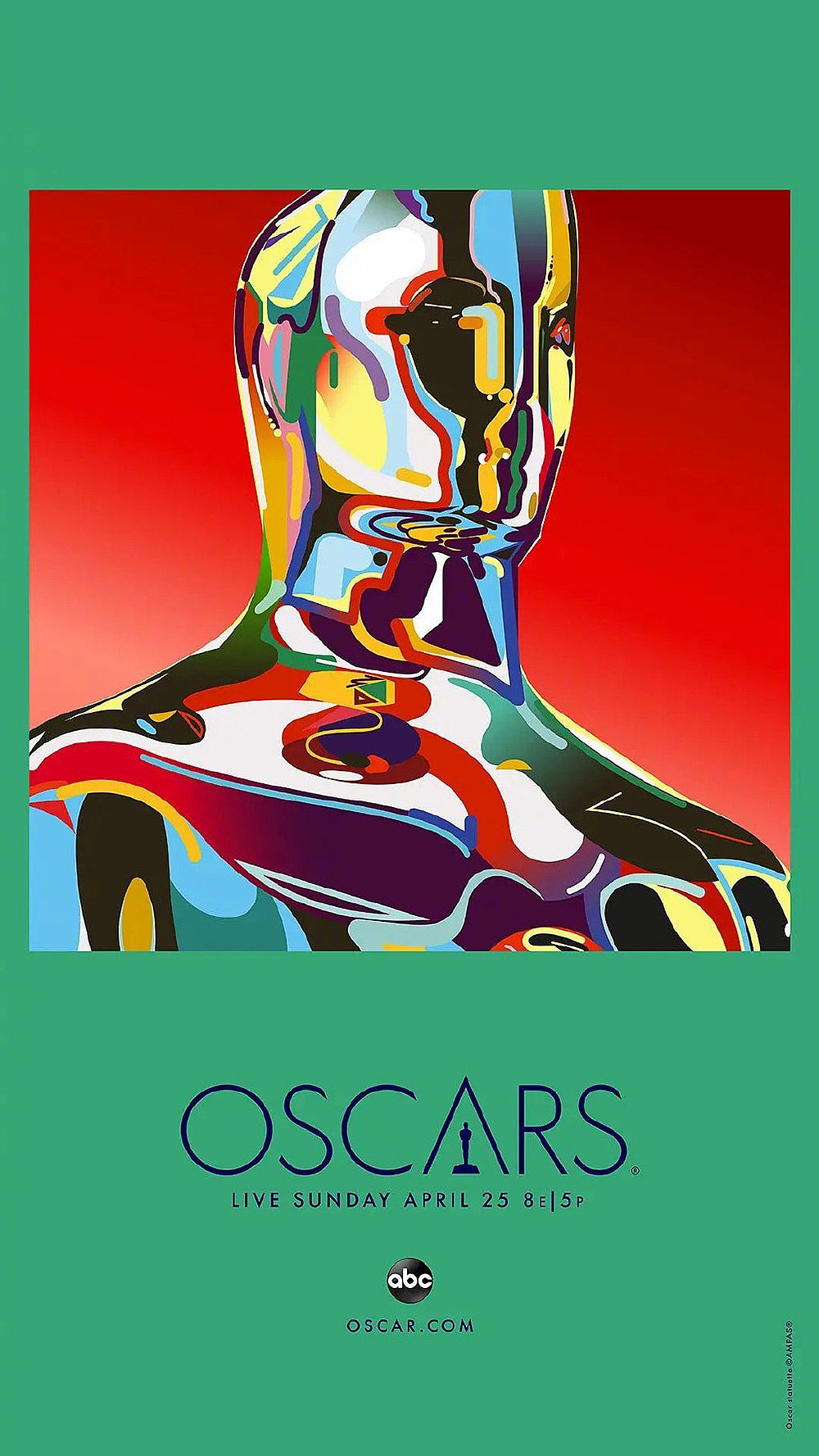 2021年奥斯卡主视觉海报7种设计风格回顾