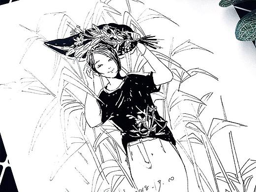 黑白插图
