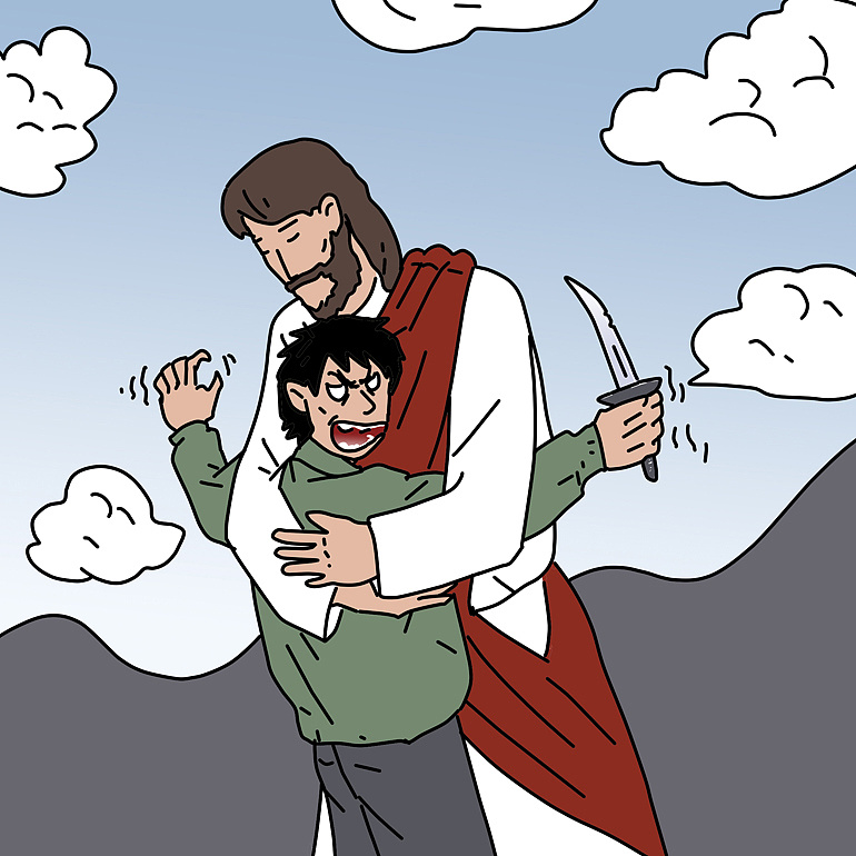 上帝是我们的父,祂造了我们,又养育我们,祂宽容了我们数不清的过犯,祂