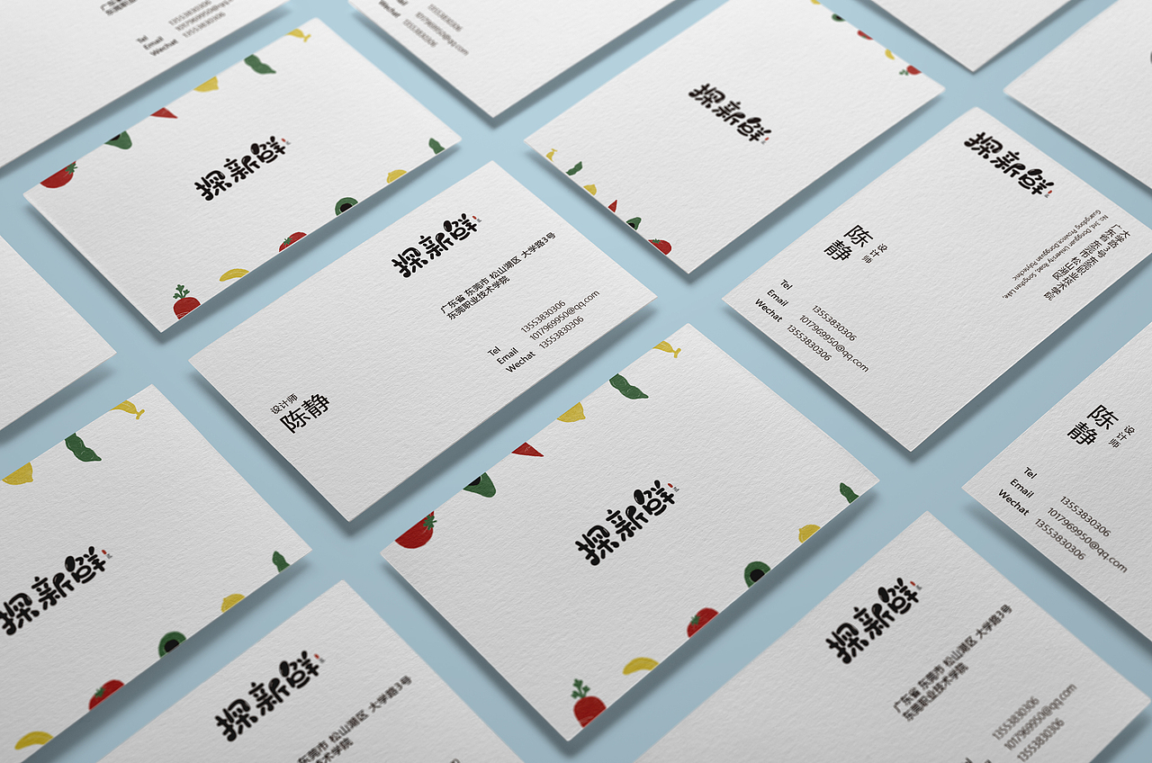 探新鲜 品牌VI设计