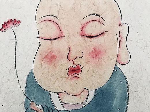禅香（个人主页-ZNDE1MzU1MzI=） - 绘画 - 站酷设计师画禅禅画原创素材 - 站酷ZCOOL
