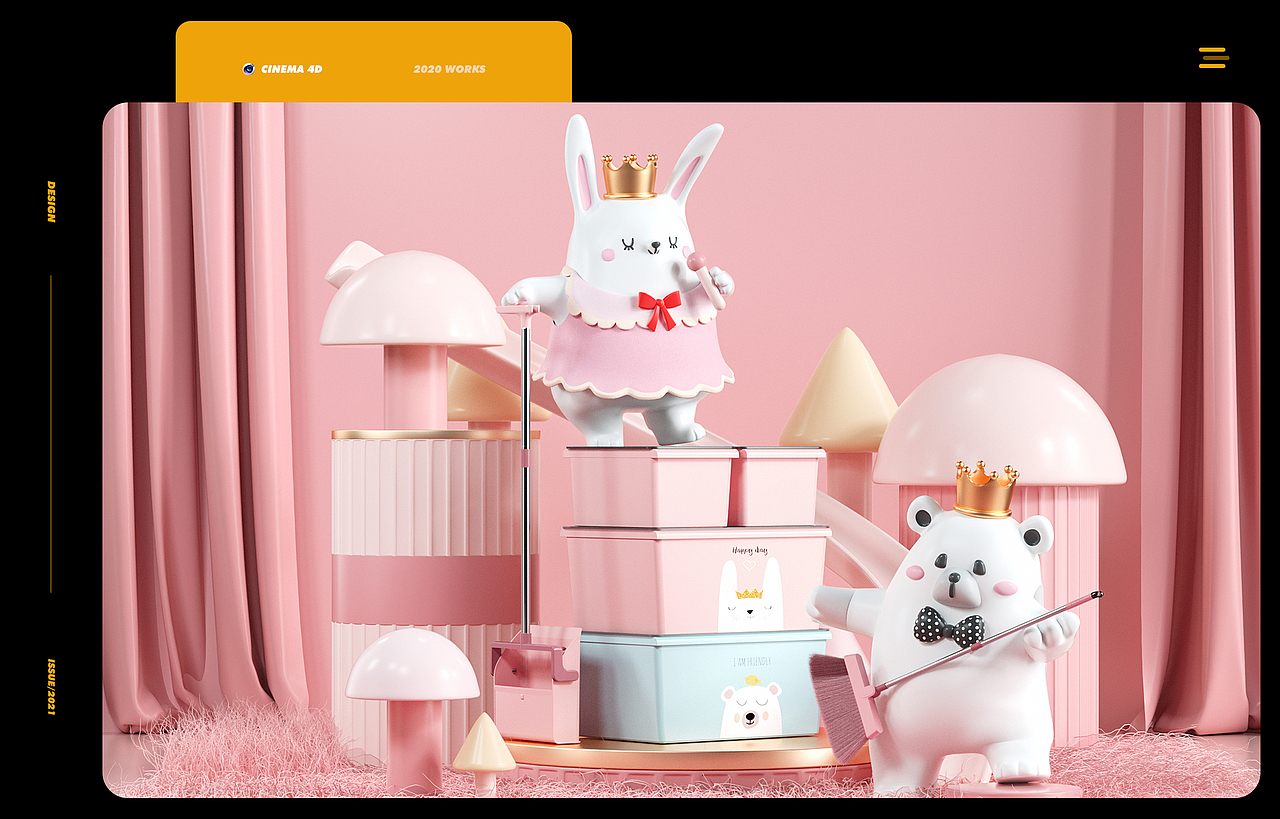 2021渲染作品（图ZMjg3NDA1NDE2） - 其他三维 - 站酷设计师刘三岁_原创素材 - 站酷ZCOOL