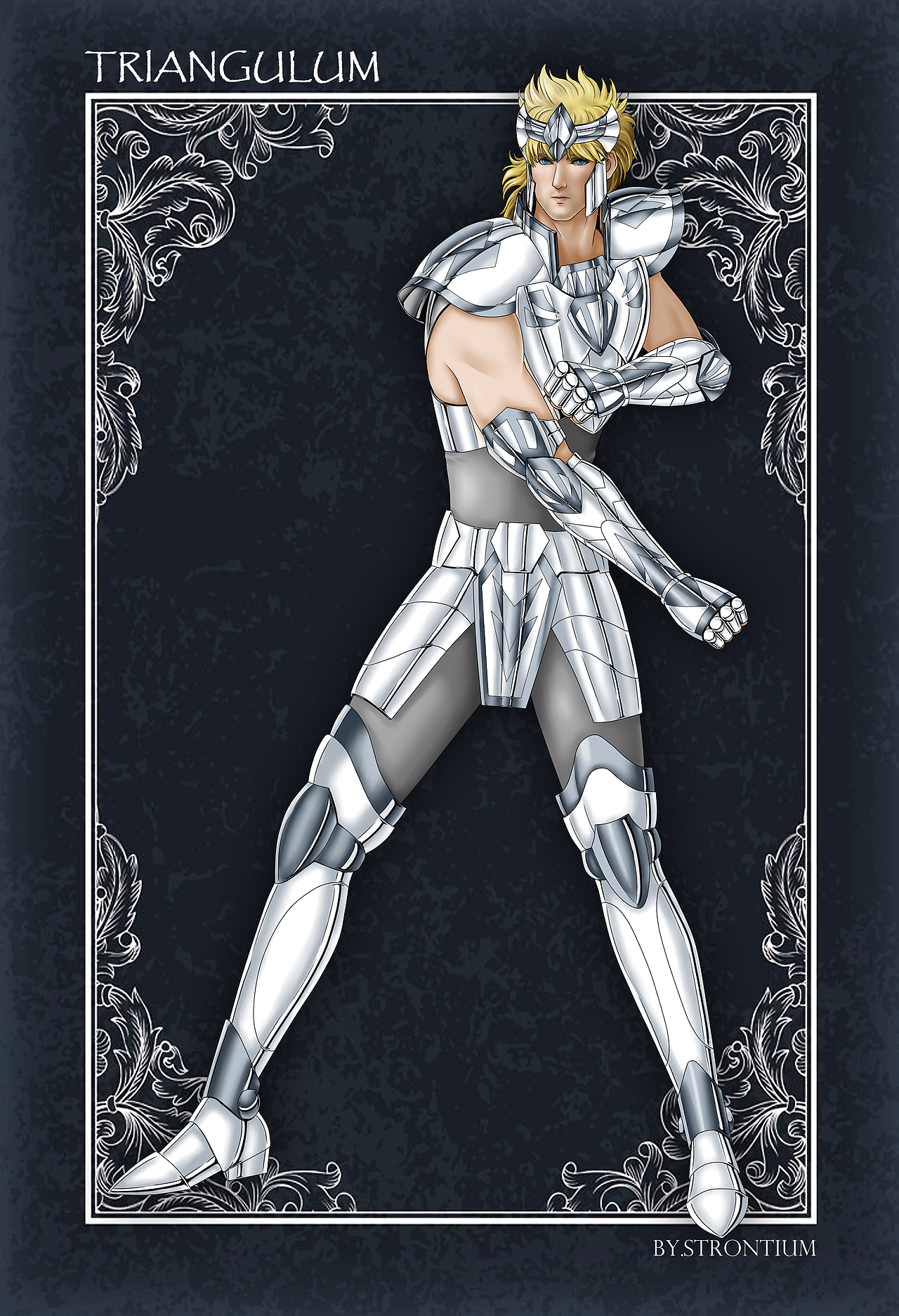 圣斗士星矢白银圣斗士同人重置版三角座