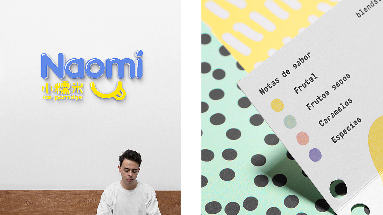 小糯米冰饭品牌设计（图ZOTQ5OTk2MDQ=） - 品牌 - 站酷设计师大脸猫雪子原创素材 - 站酷ZCOOL