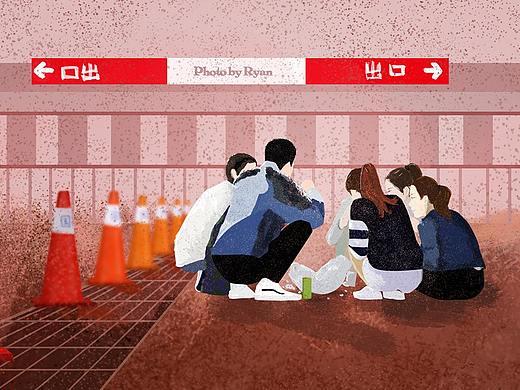年轻人的午餐（个人主页-ZMjY3NTc3OTI=） - 创作习作 - 站酷设计师苏银青原创素材 - 站酷ZCOOL