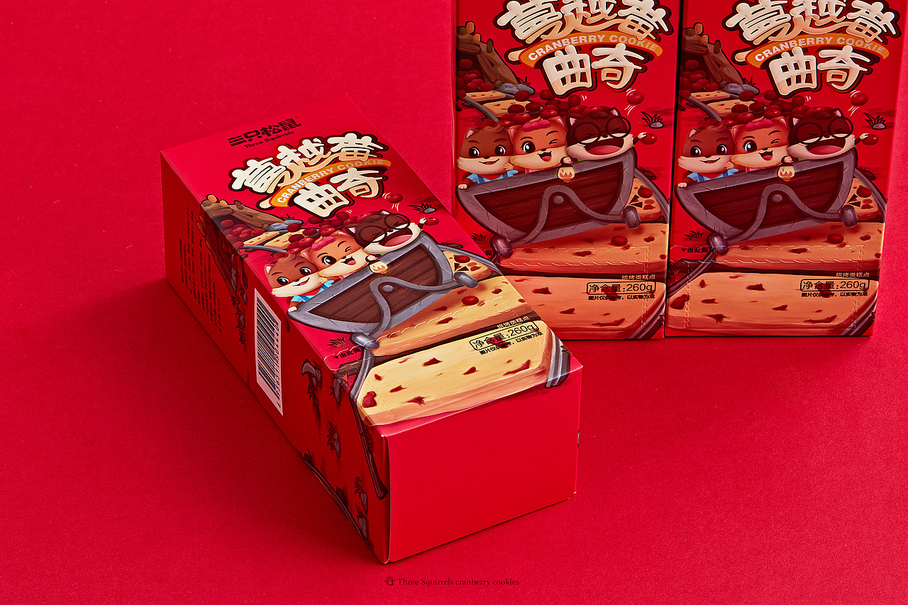 【三只松鼠·曲奇系列】零食包装（图ZMTcxNjU1NjI4） - 包装 - 站酷设计师小狼君LangcerLee原创素材 - 站酷ZCOOL