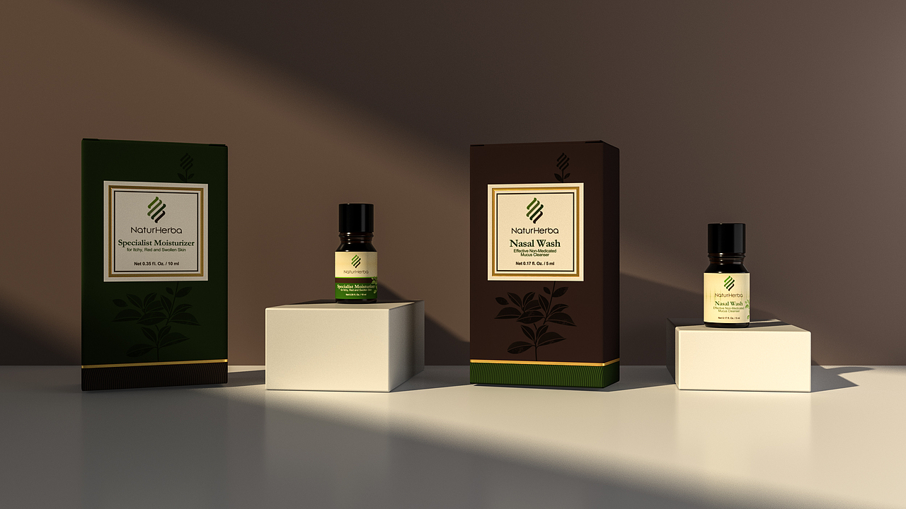 Naturherba 精油品牌LOGO+包装设计 | 还行原创设计（图ZMjY3MzA1MTI4） - 包装 - 站酷设计师还行包装设计原创素材 - 站酷ZCOOL