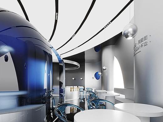 宇宙狂想曲茶饮店方案设计丨超前设计CHS ARCHITECTURE