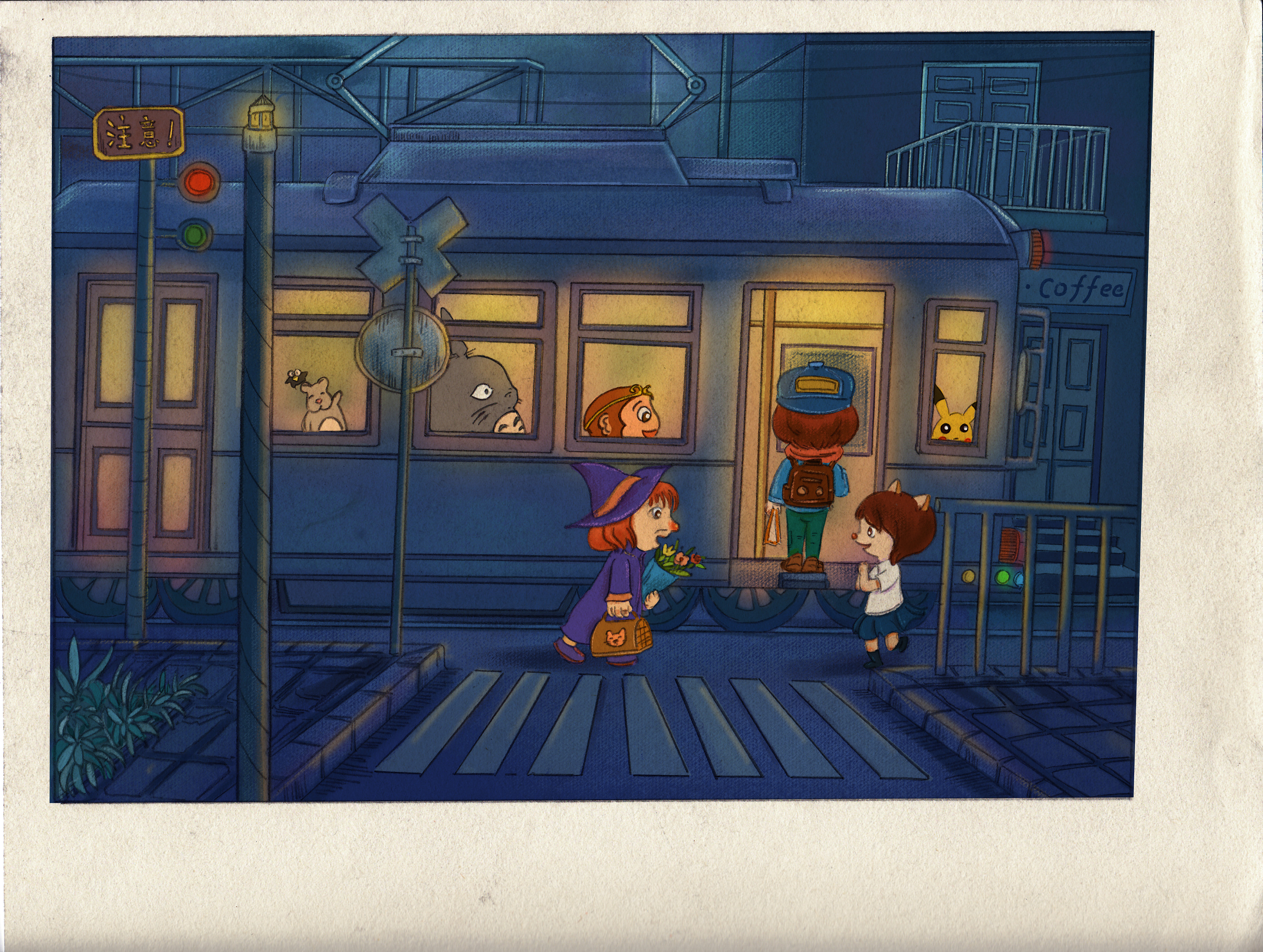 毕设绘本《城市.光阴》