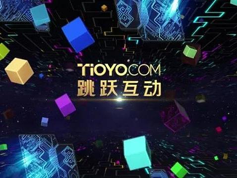3D视频触摸启动仪式,领导上台互动大屏触摸汇聚企业logo科技感酷炫效果跳跃互动tioyo