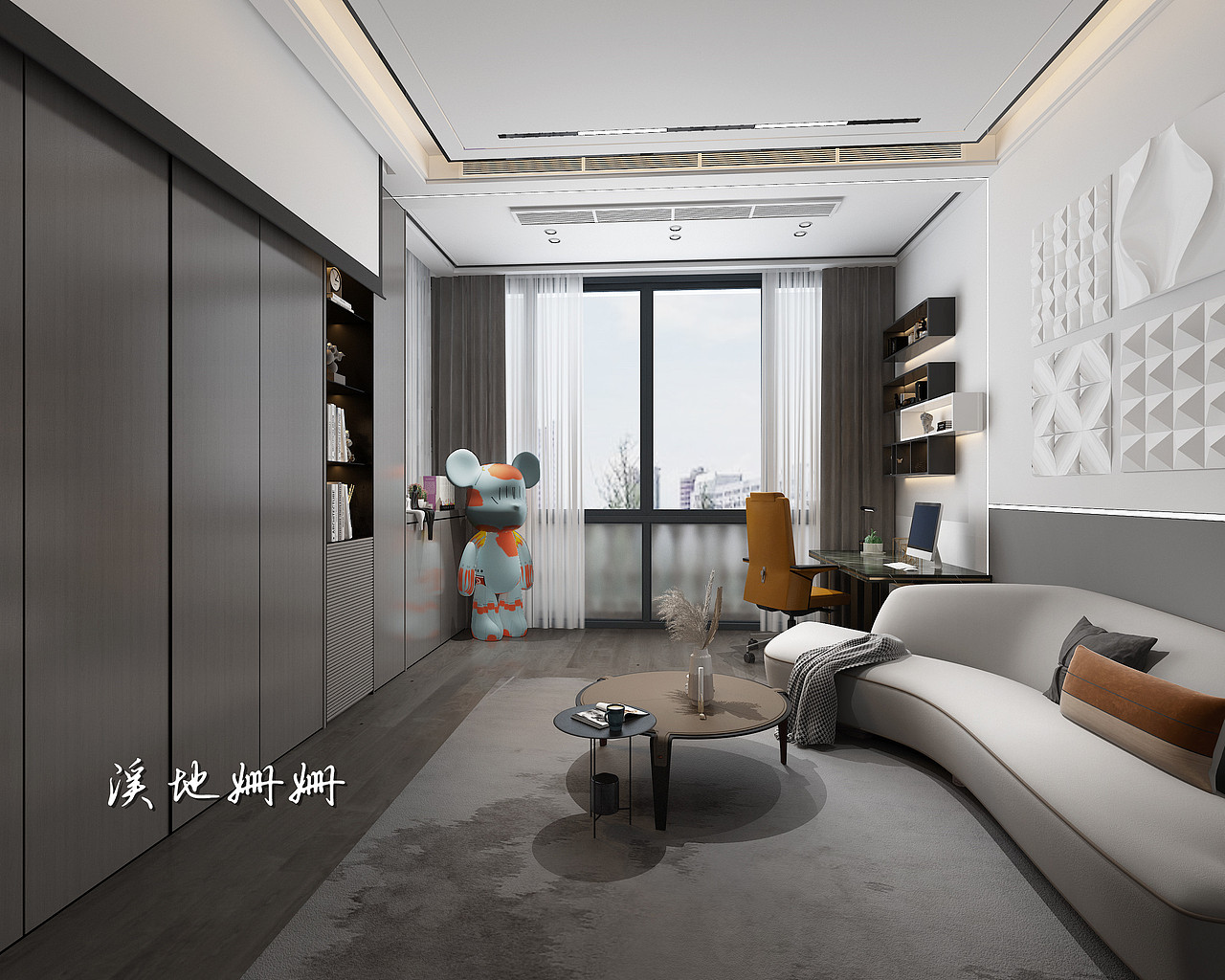 轻奢无主灯别墅