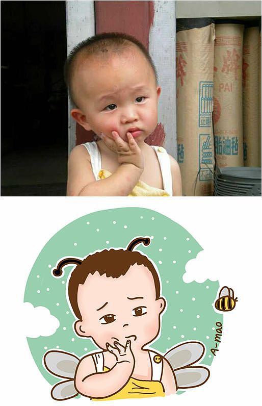 把小朋友照片变成卡通画的神奇魔法