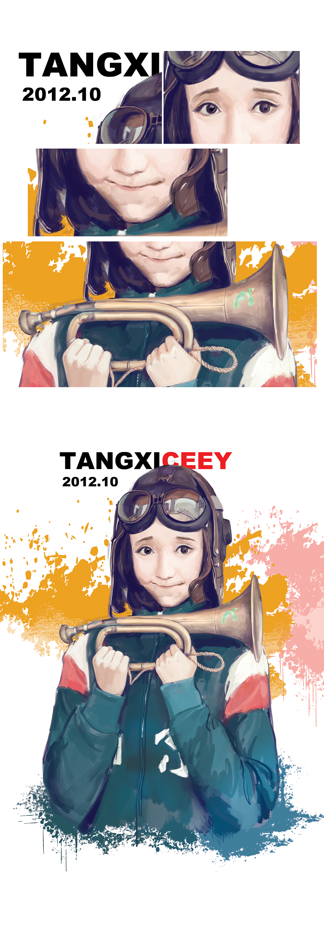 插画北京小妞儿（图ZMTYxNjQxOTI=） - 商业插画 - 站酷设计师傏席Ceey原创素材 - 站酷ZCOOL