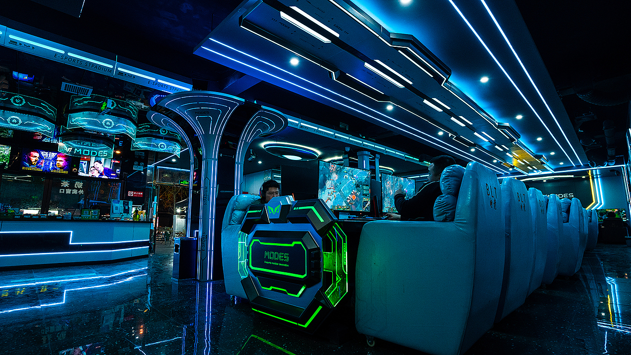 电竞网咖模块定制设计——成都馆