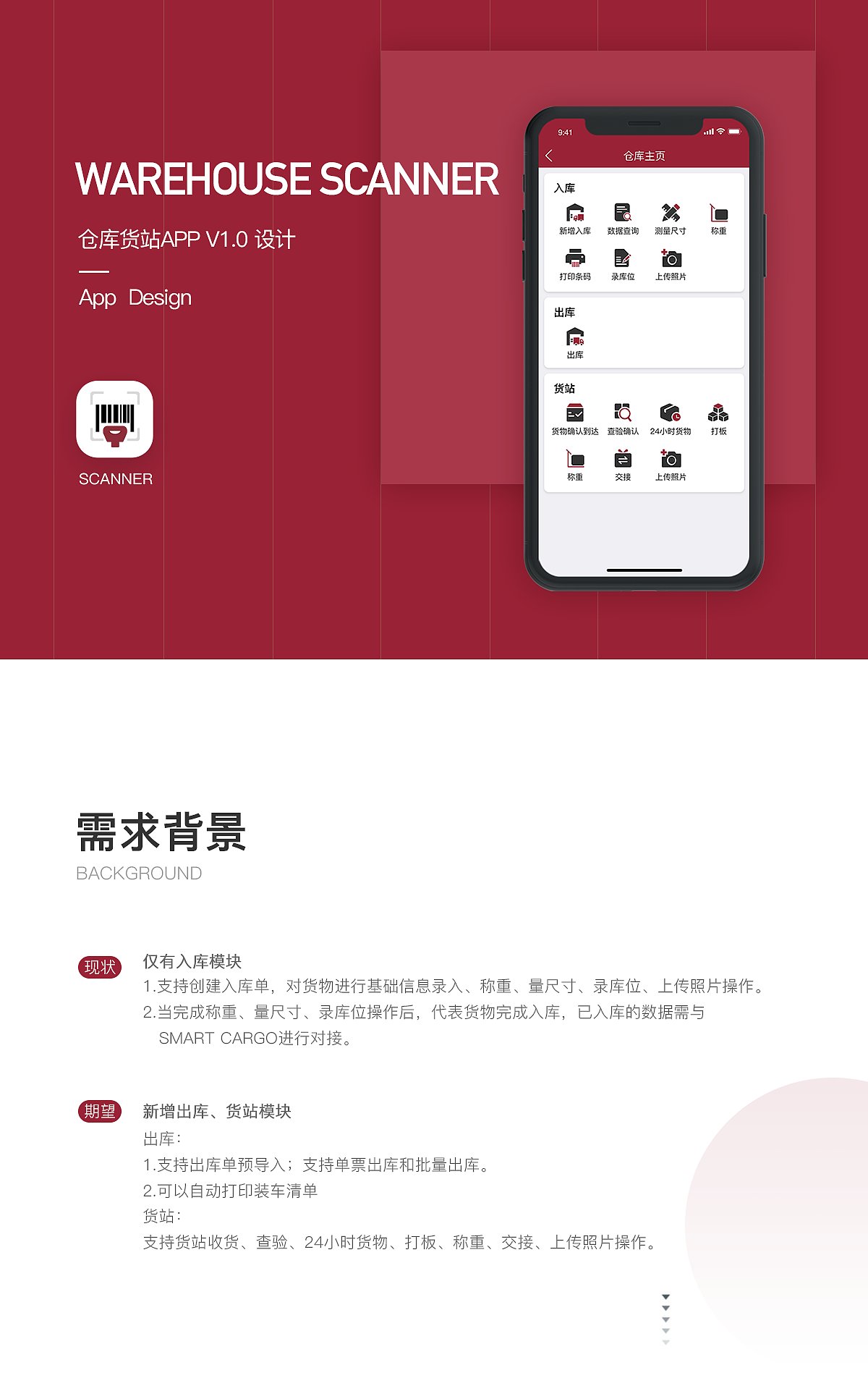 仓库货站APP
