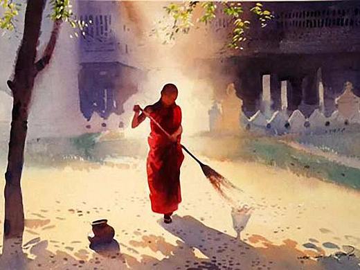 艺术大师画作里的构图、光影与意境（个人主页-ZNTA0NTI5Mjg=） - 绘画 - 站酷设计师赤鹰原创素材 - 站酷ZCOOL