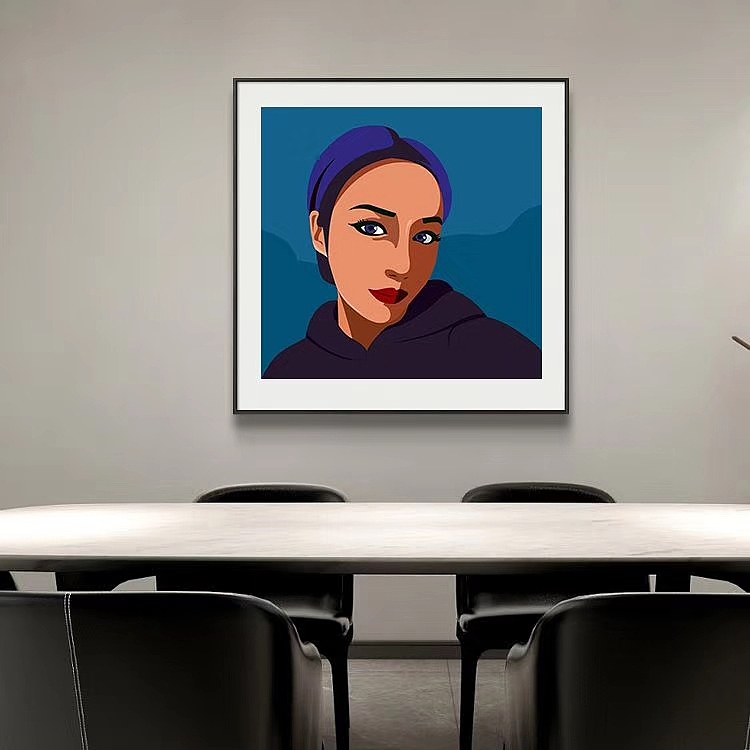 INS风画像（图ZMjA0NjA5ODU2） - 艺术插画 - 站酷设计师贰米有点二原创素材 - 站酷ZCOOL