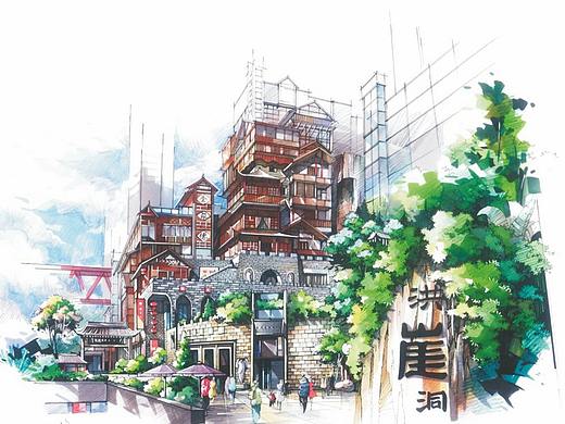 《大禹手绘》建筑手绘作品欣赏