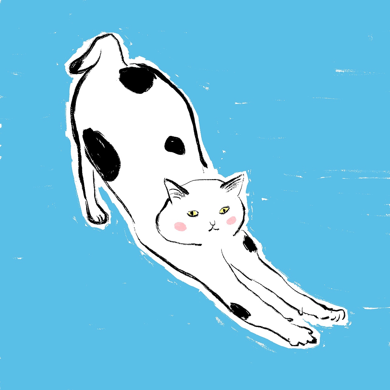 猫咪速涂插画20P