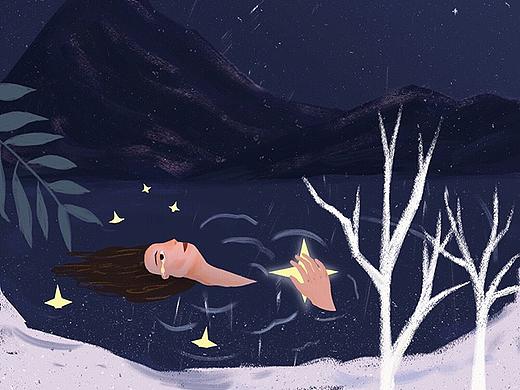 我想跟世界說句“晚安”（個人主頁-ZMzY1NDk3ODQ=） - 商業(yè)插畫 - 站酷設(shè)計師yo_sucre原創(chuàng)素材 - 站酷ZCOOL